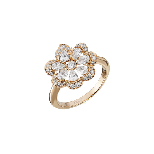 PRECIOUS LACE MINI-FROU-FROU RING, ETHICAL ROSE GOLD, DIAMONDS 828347-5010