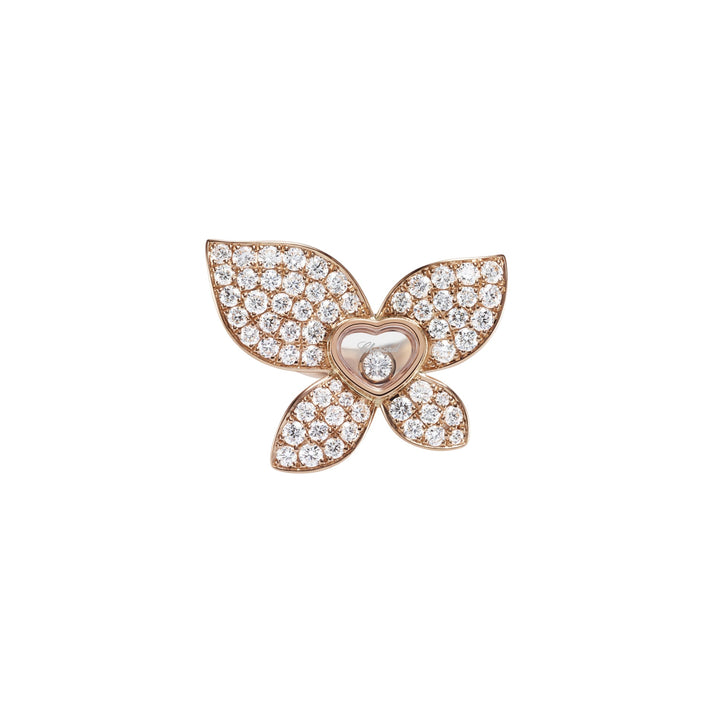 HAPPY BUTTERFLY X MARIAH CAREY RING, ETHICAL ROSE GOLD, DIAMONDS 828536-5010