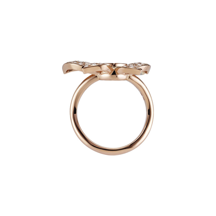 HAPPY BUTTERFLY X MARIAH CAREY RING, ETHICAL ROSE GOLD, DIAMONDS 828536-5010