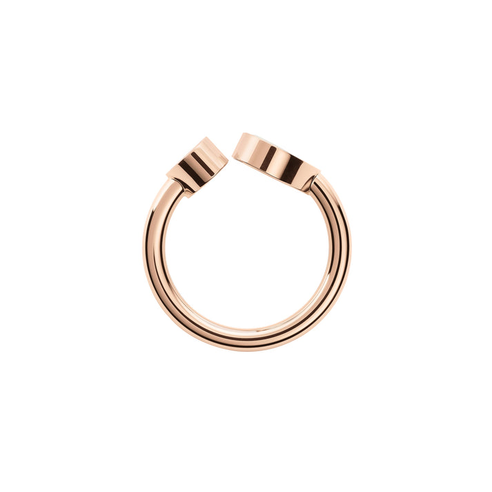 HAPPY HEARTS RING, ETHICAL ROSE GOLD, DIAMOND, MOTHER-OF-PEARL 829482-5300