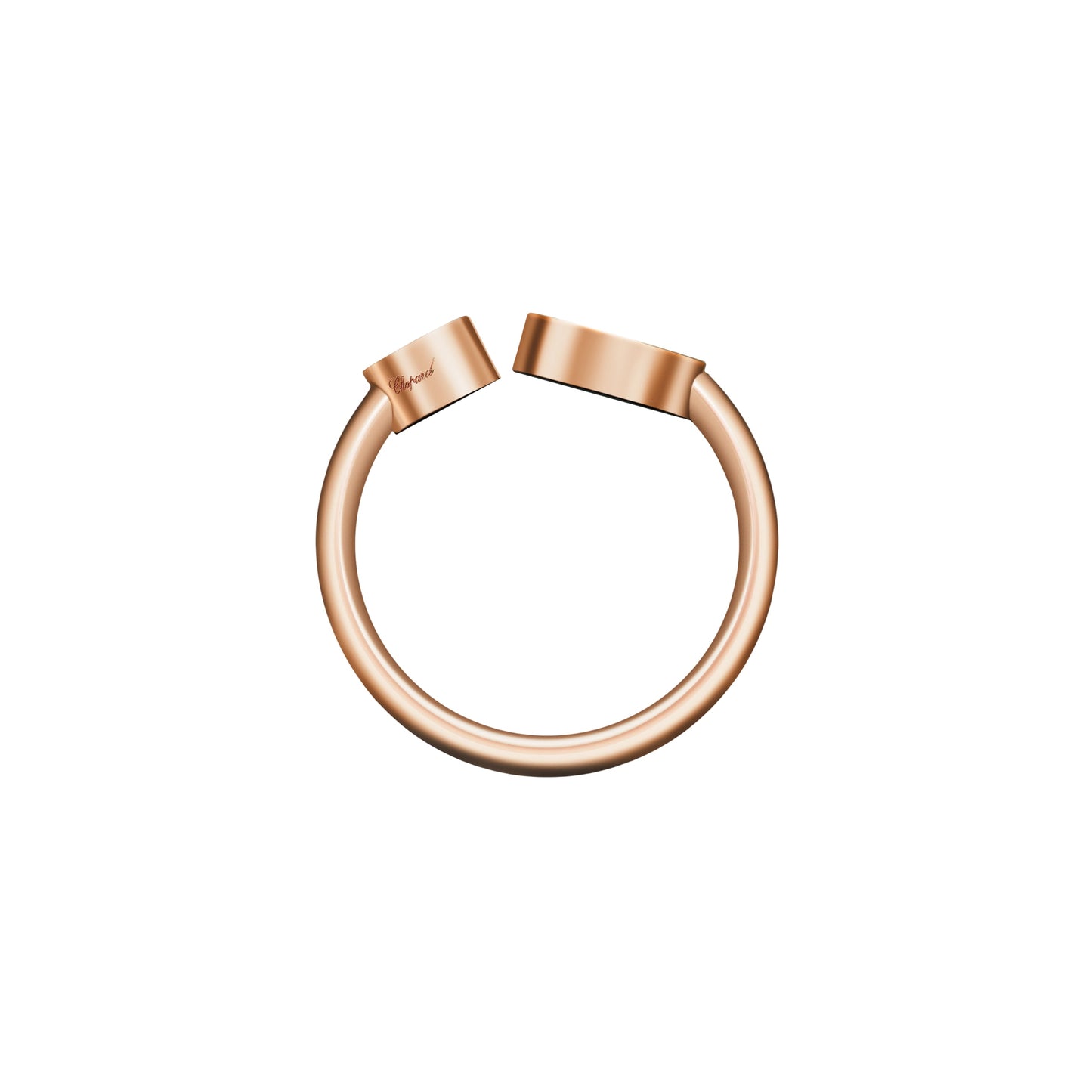 HAPPY HEARTS RING, ETHICAL ROSE GOLD, DIAMOND, TURQUOISE STONE 829482-5400