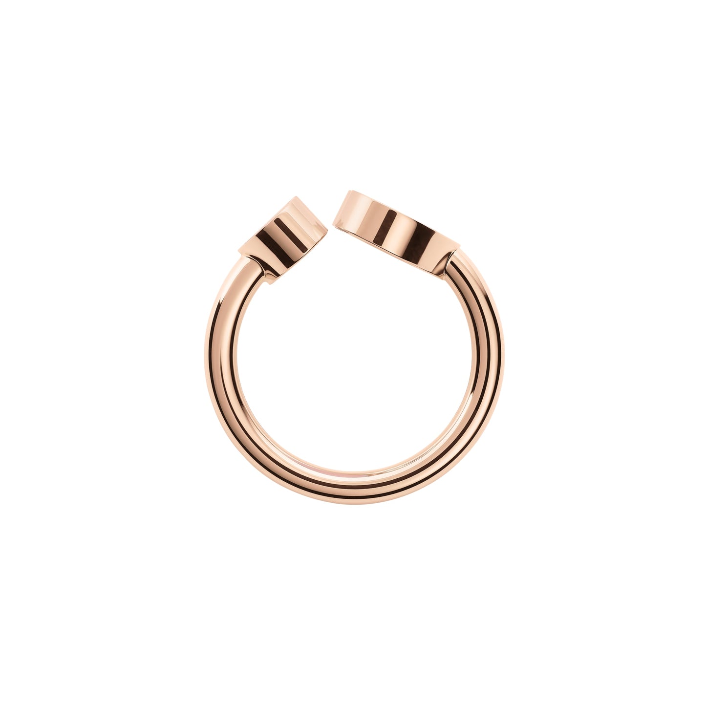 HAPPY HEARTS RINGS, ETHICAL ROSE GOLD, DIAMOND, PINK OPAL 829482-5620