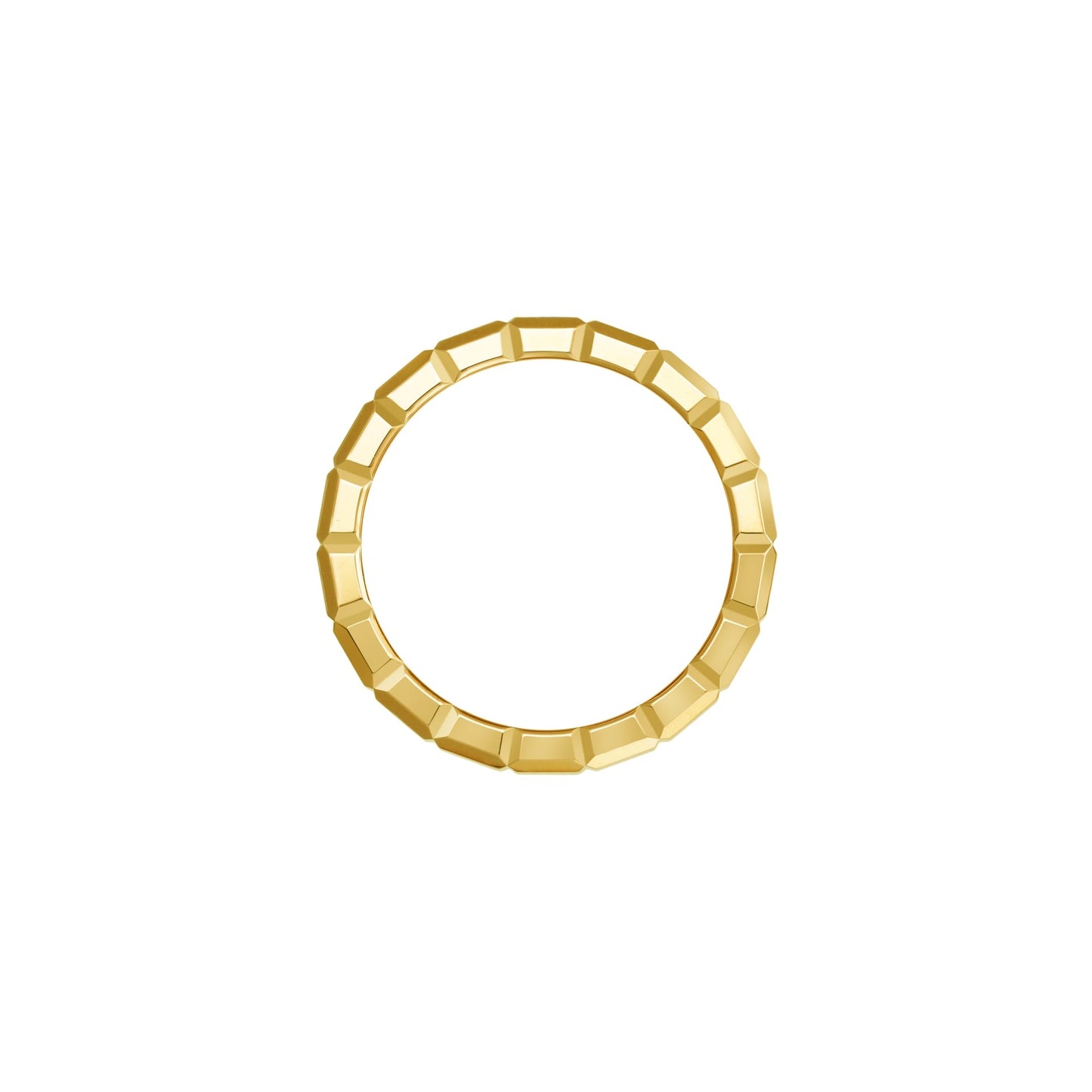ICE CUBE RING, ETHICAL YELLOW GOLD 829834-0010