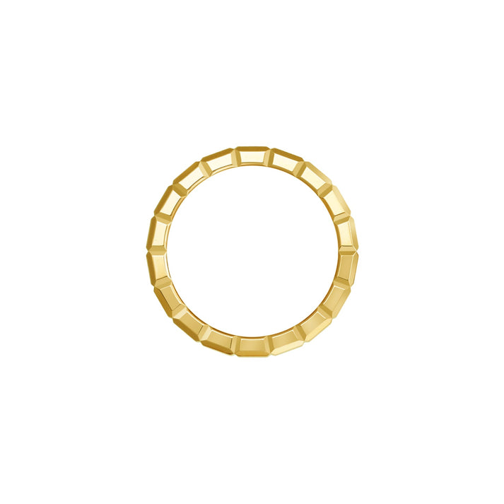 ICE CUBE RING, ETHICAL YELLOW GOLD 829834-0010