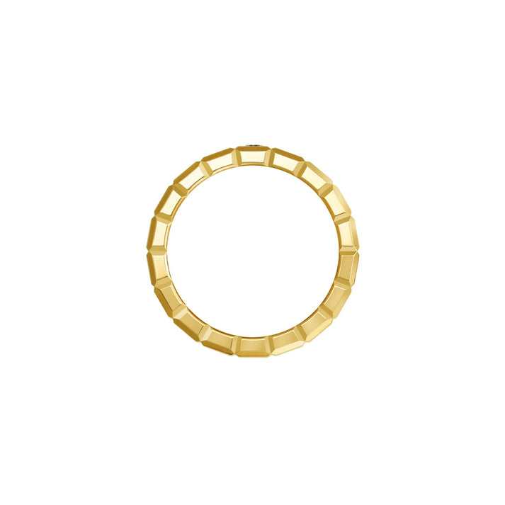 ICE CUBE RING, ETHICAL YELLOW GOLD, DIAMOND 829834-0069