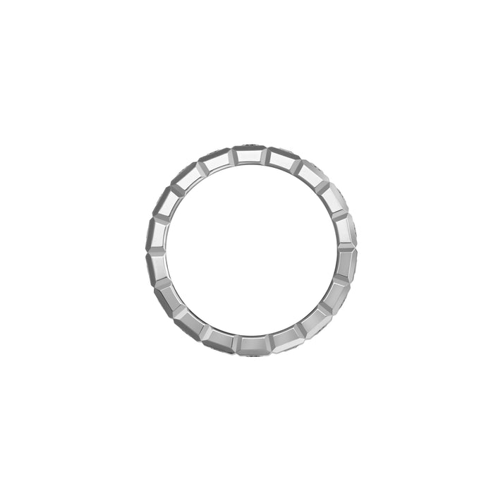 ICE CUBE RING, ETHICAL WHITE GOLD, FULL-SET DIAMONDS 829834-1099