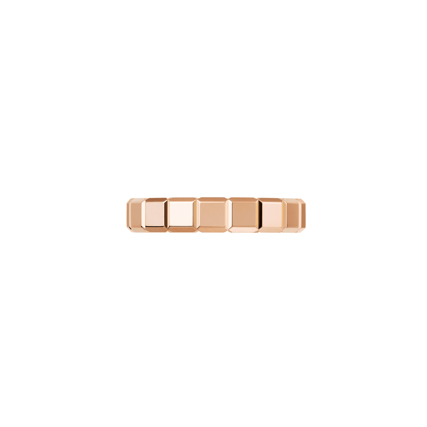ICE CUBE RING, ETHICAL ROSE GOLD 829834-5010