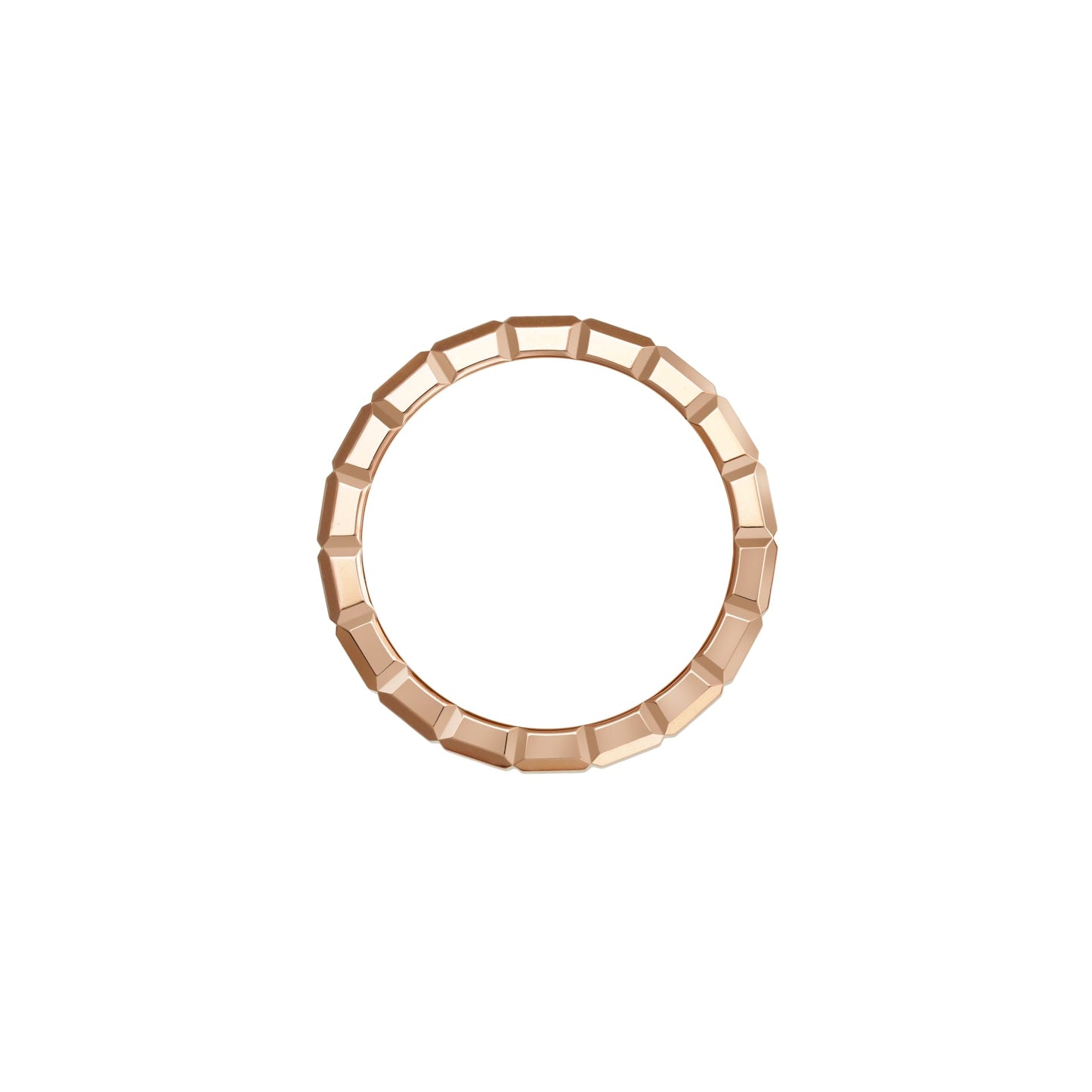 ICE CUBE RING, ETHICAL ROSE GOLD 829834-5010
