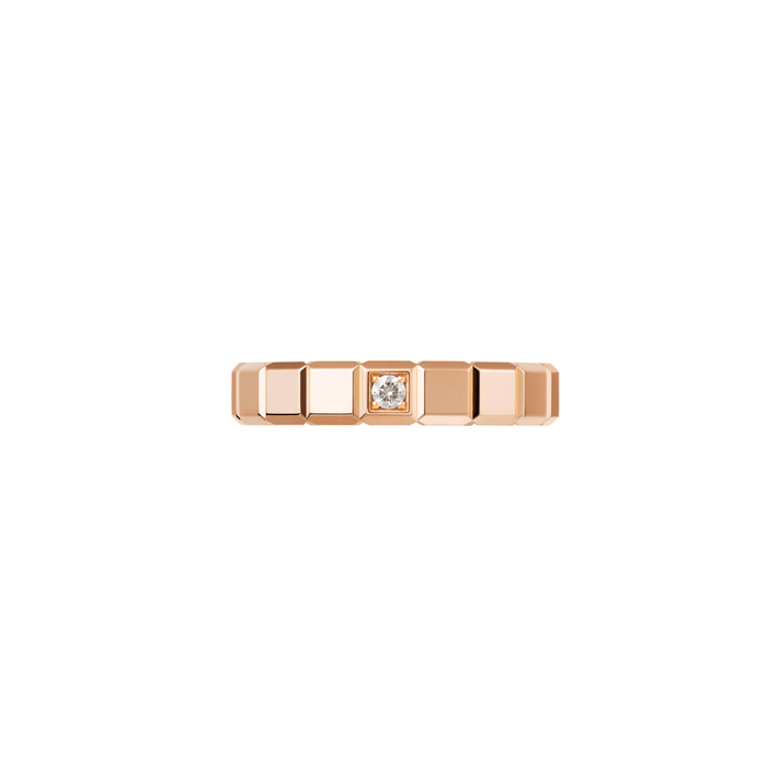 ICE CUBE RING, ETHICAL ROSE GOLD, DIAMOND 829834-5069