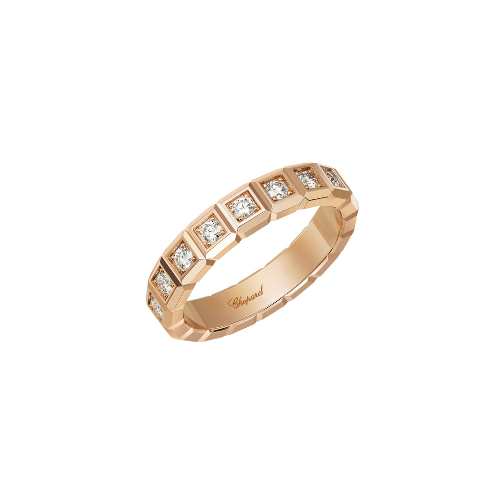 ICE CUBE RING, ETHICAL ROSE GOLD, FULL-SET DIAMONDS 829834-5099