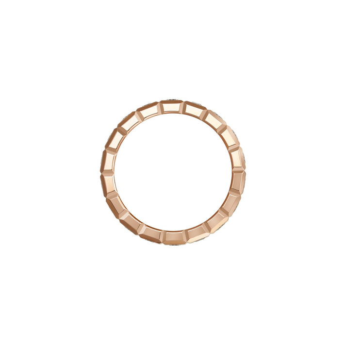 ICE CUBE RING, ETHICAL ROSE GOLD, FULL-SET DIAMONDS 829834-5099