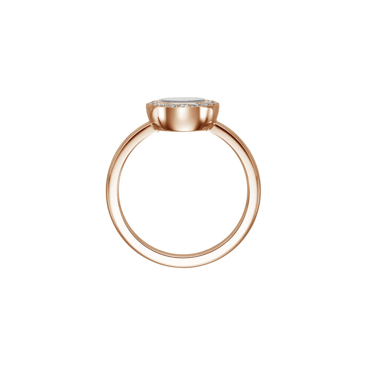 HAPPY DIAMONDS ICONS RING, ETHICAL ROSE GOLD, DIAMONDS 82A017-5200