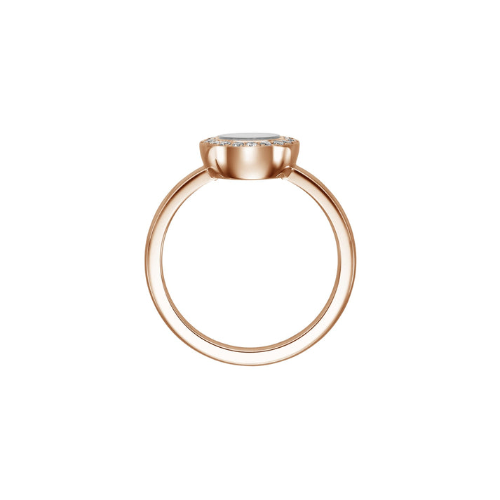 HAPPY DIAMONDS ICONS RING, ETHICAL ROSE GOLD, DIAMONDS 82A017-5200