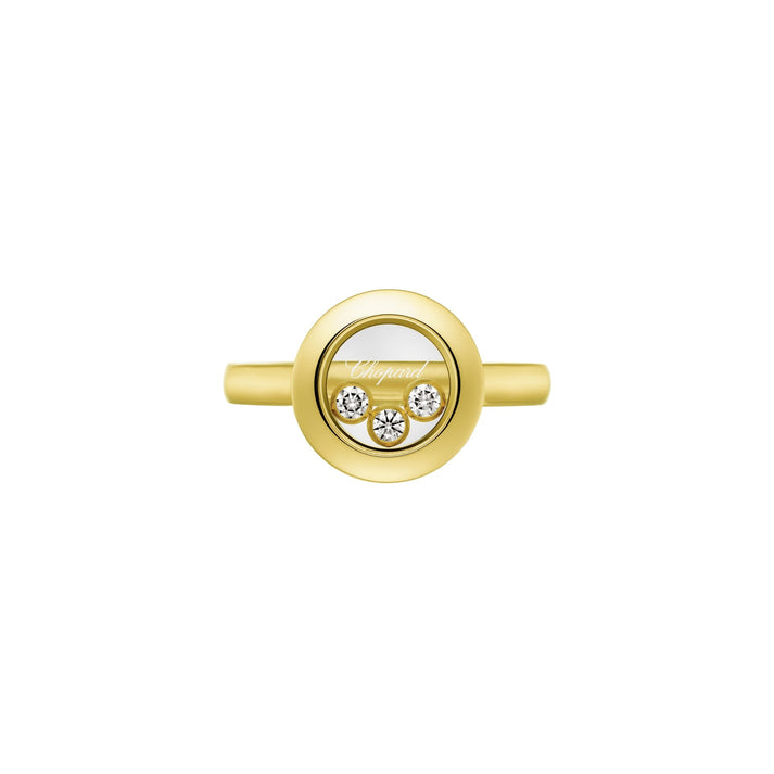 HAPPY DIAMONDS ICONS RING, ETHICAL YELLOW GOLD, DIAMONDS 82A018-0000