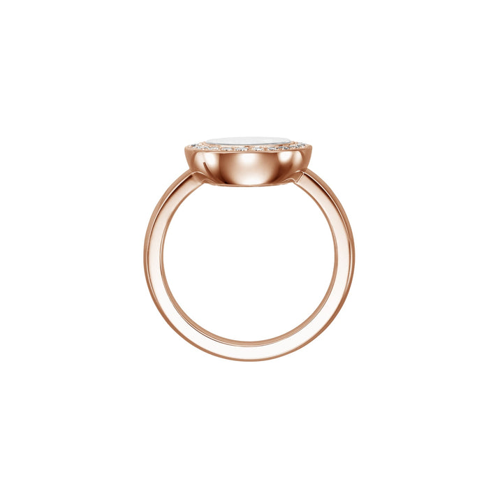 HAPPY DIAMONDS ICONS RING, ETHICAL ROSE GOLD, DIAMONDS 82A018-5200