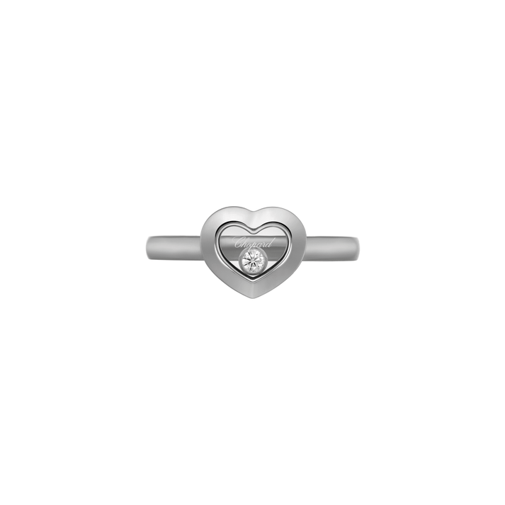 HAPPY DIAMONDS ICONS RING, ETHICAL WHITE GOLD, DIAMOND 82A054-1000