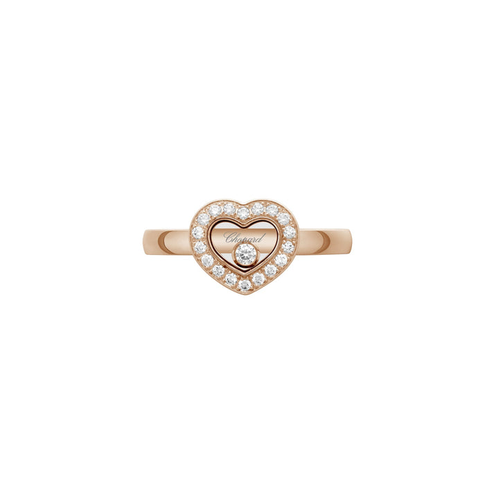 HAPPY DIAMONDS ICONS RING, ETHICAL ROSE GOLD, DIAMONDS 82A054-5200