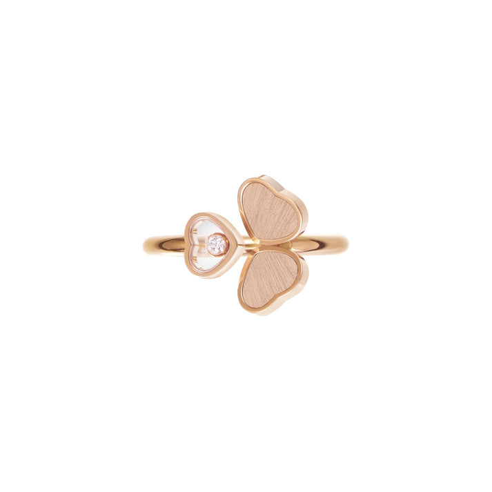 HAPPY HEARTS WINGS RING, ETHICAL ROSE GOLD, DIAMOND 82A083-5700