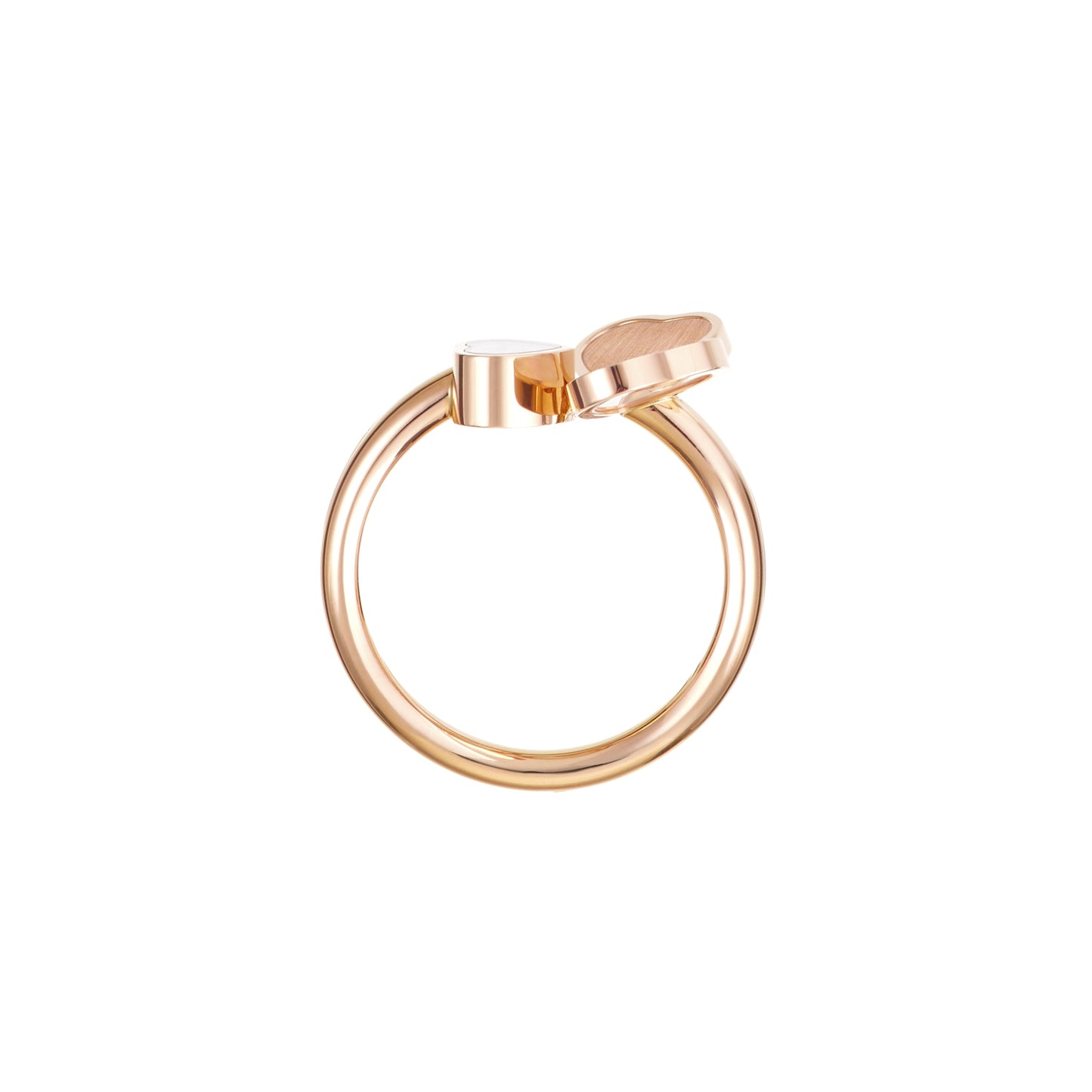 HAPPY HEARTS WINGS RING, ETHICAL ROSE GOLD, DIAMOND 82A083-5700