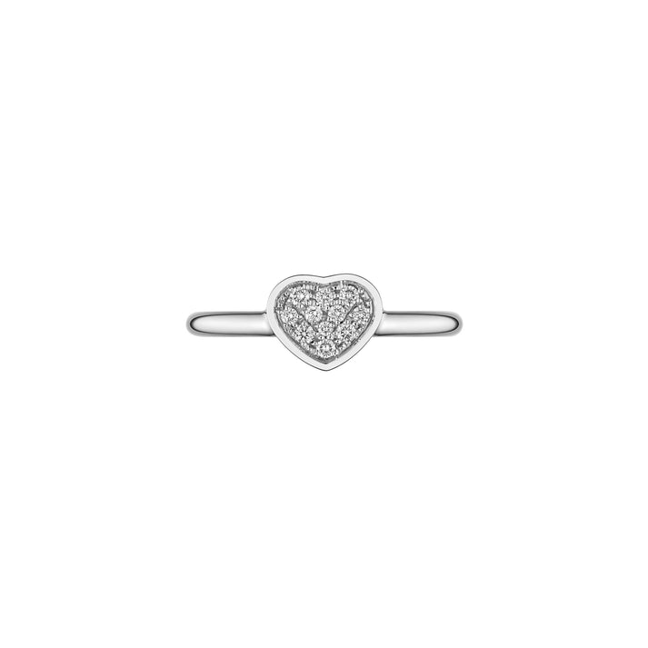 MY HAPPY HEARTS RING, ETHICAL WHITE GOLD, DIAMONDS 82A086-1900