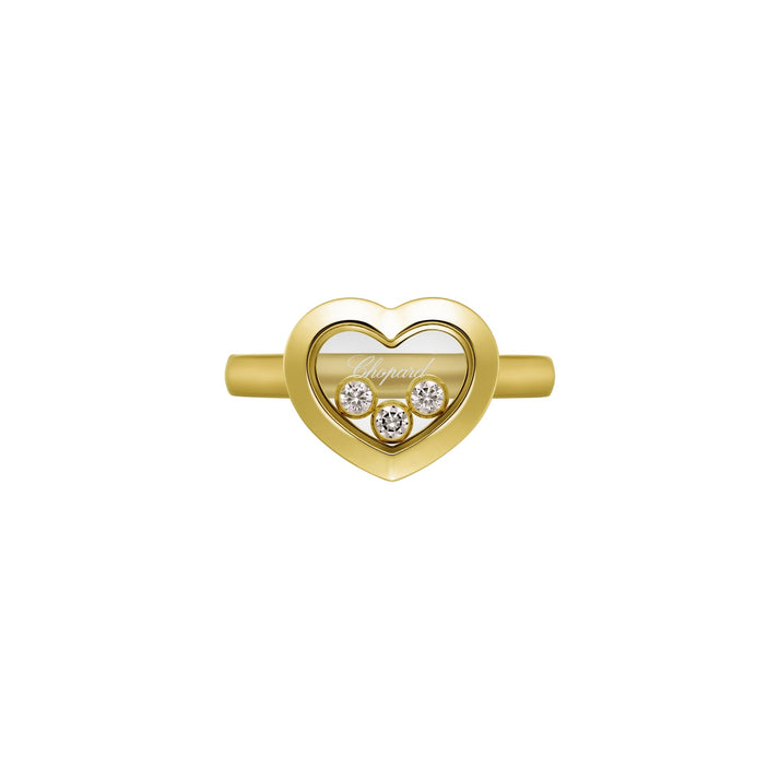 HAPPY DIAMONDS ICONS RING, ETHICAL YELLOW GOLD, DIAMONDS 82A611-0000