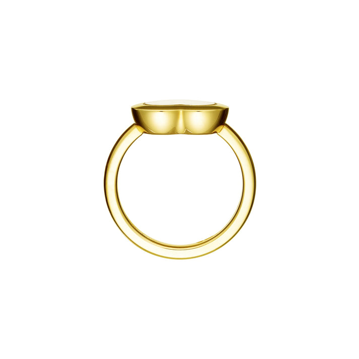 HAPPY DIAMONDS ICONS RING, ETHICAL YELLOW GOLD, DIAMONDS 82A611-0000