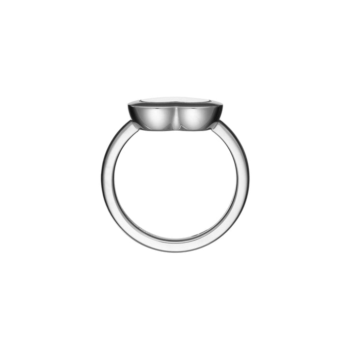 HAPPY DIAMONDS ICONS RING, ETHICAL WHITE GOLD, DIAMONDS 82A611-1000