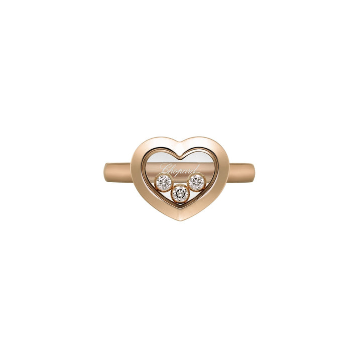 HAPPY DIAMONDS ICONS RING, ETHICAL ROSE GOLD, DIAMONDS 82A611-5000