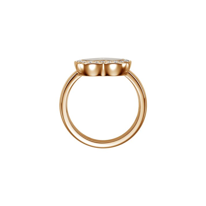 HAPPY DIAMONDS ICONS RING, ETHICAL ROSE GOLD, DIAMONDS 82A611-5200
