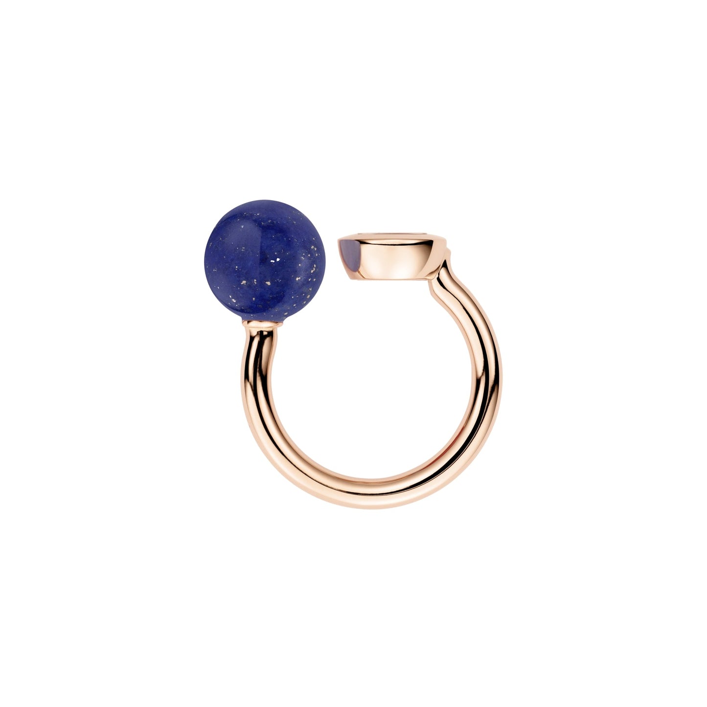 HAPPY DIAMONDS PLANET RING, ETHICAL ROSE GOLD, DIAMONDS, LAPIS LAZULI 82A619-5500