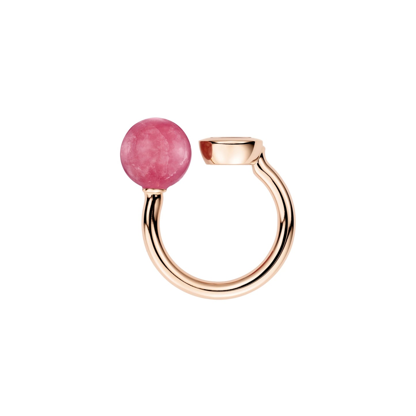HAPPY DIAMONDS PLANET RING, ETHICAL ROSE GOLD, DIAMONDS, RHODOCHROSITE 82A619-5700