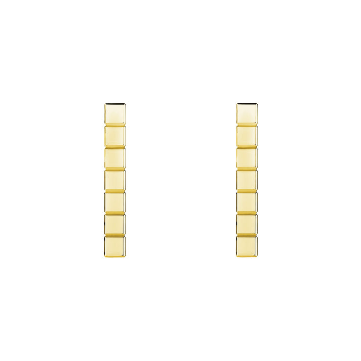 ICE CUBE EARRINGS, ETHICAL YELLOW GOLD 837702-0001