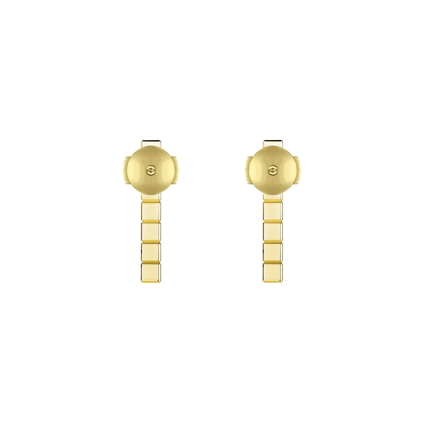 ICE CUBE EARRINGS, ETHICAL YELLOW GOLD 837702-0001