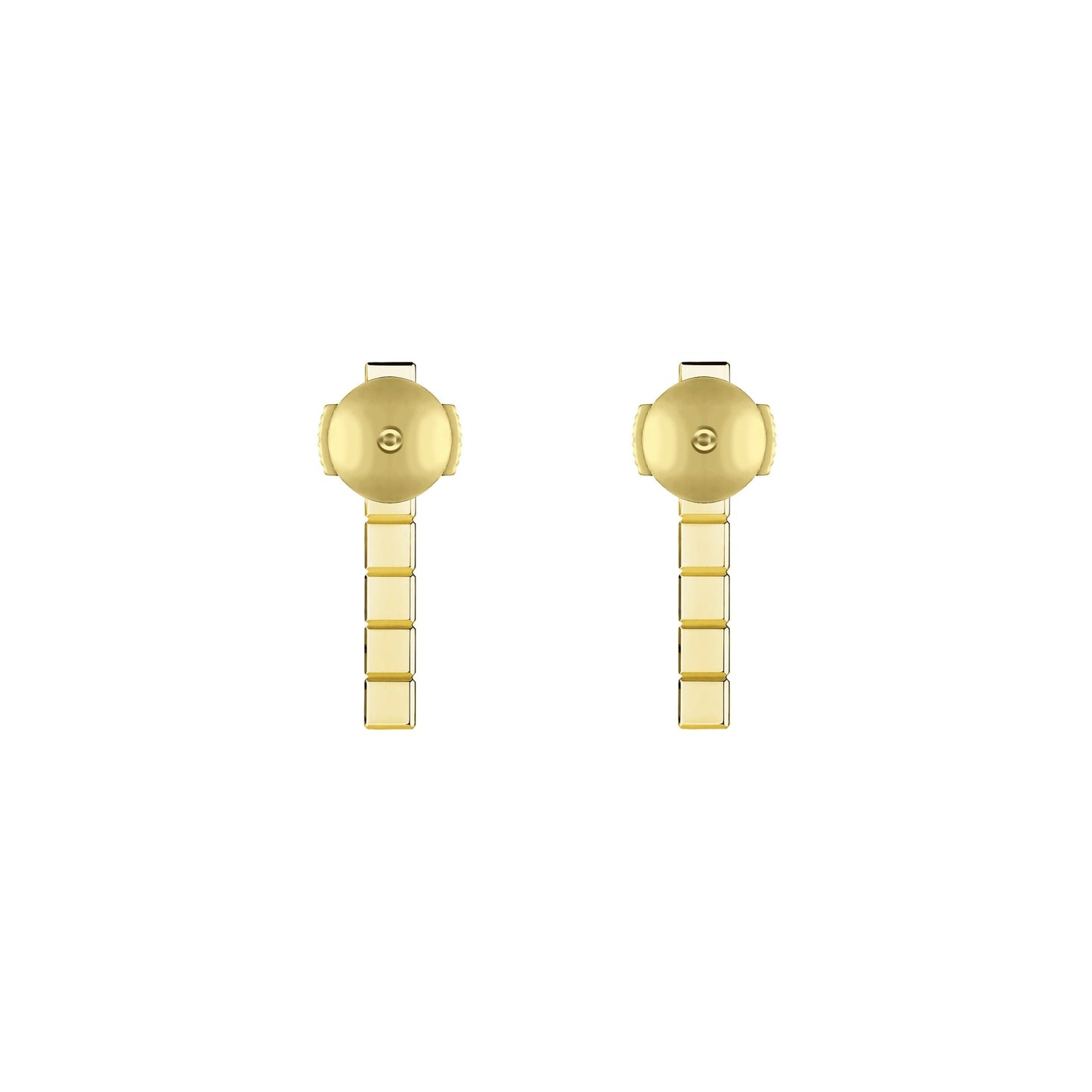 ICE CUBE EARRINGS, ETHICAL YELLOW GOLD, FULL-SET DIAMONDS 837702-0003