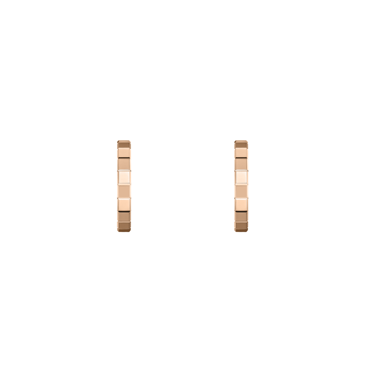 ICE CUBE EARRINGS, ETHICAL ROSE GOLD 837702-5006