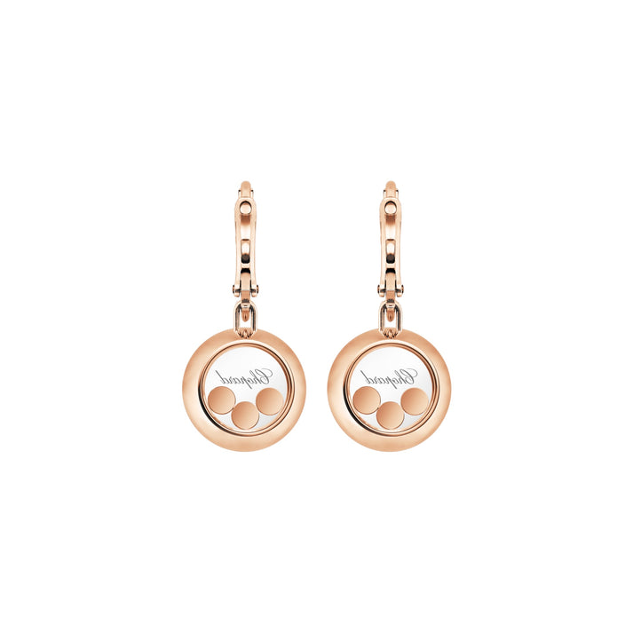 HAPPY DIAMONDS ICONS EARRINGS, ETHICAL ROSE GOLD, DIAMONDS 83A018-5301