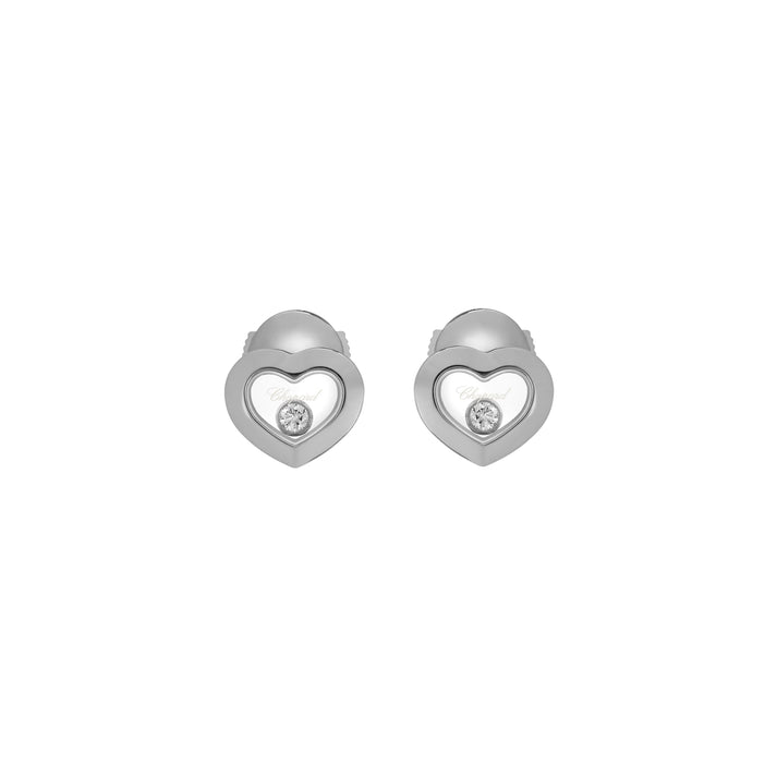 HAPPY DIAMONDS ICONS EARRINGS, ETHICAL WHITE GOLD, DIAMONDS 83A054-1001