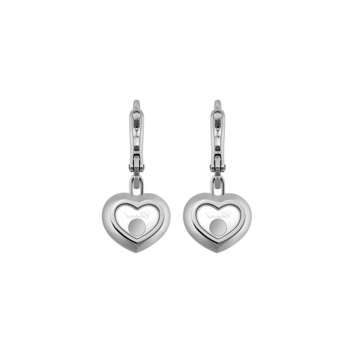 HAPPY DIAMONDS ICONS EARRINGS, ETHICAL WHITE GOLD, DIAMONDS 83A054-1401