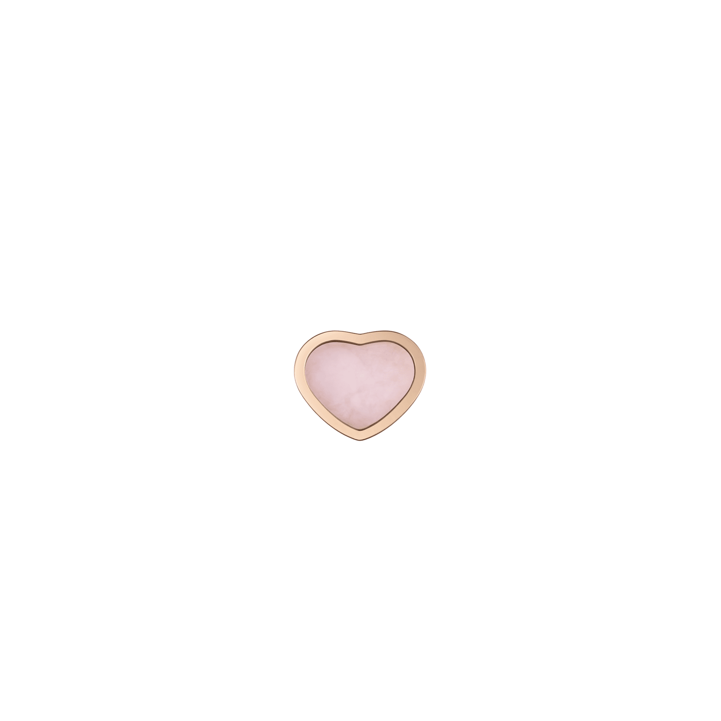 MY HAPPY HEARTS SINGLE EARRING, ETHICAL ROSE GOLD, PINK O 83A086-5622
