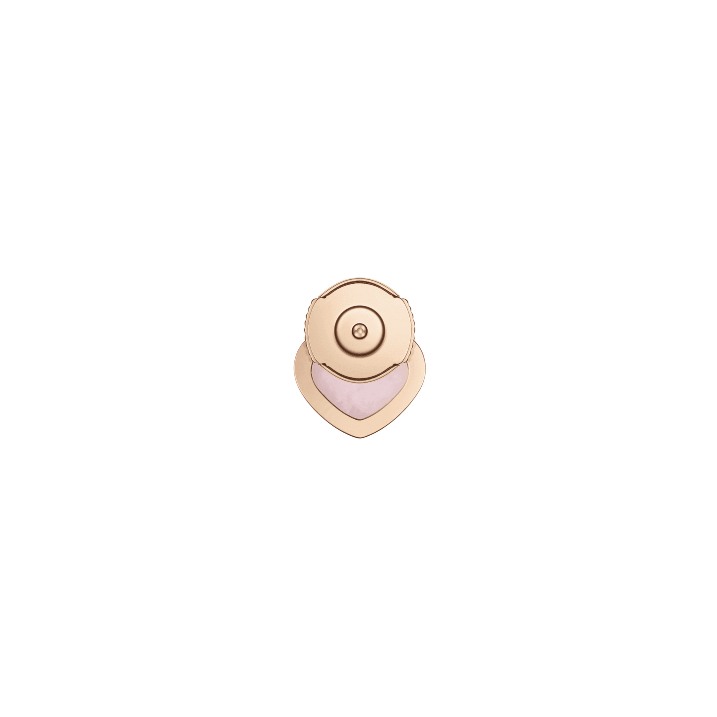 MY HAPPY HEARTS SINGLE EARRING, ETHICAL ROSE GOLD, PINK O 83A086-5622