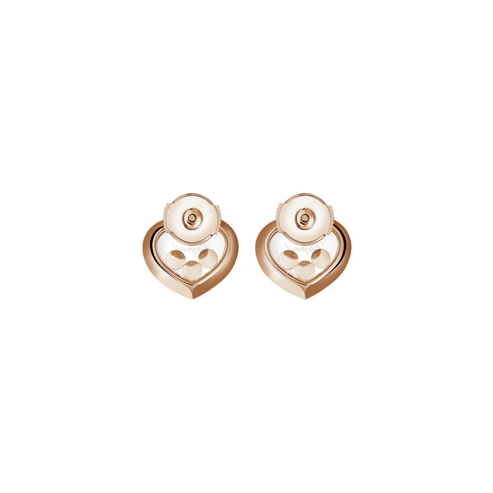 HAPPY DIAMONDS ICONS EARRINGS, ETHICAL ROSE GOLD, DIAMONDS 83A611-5201