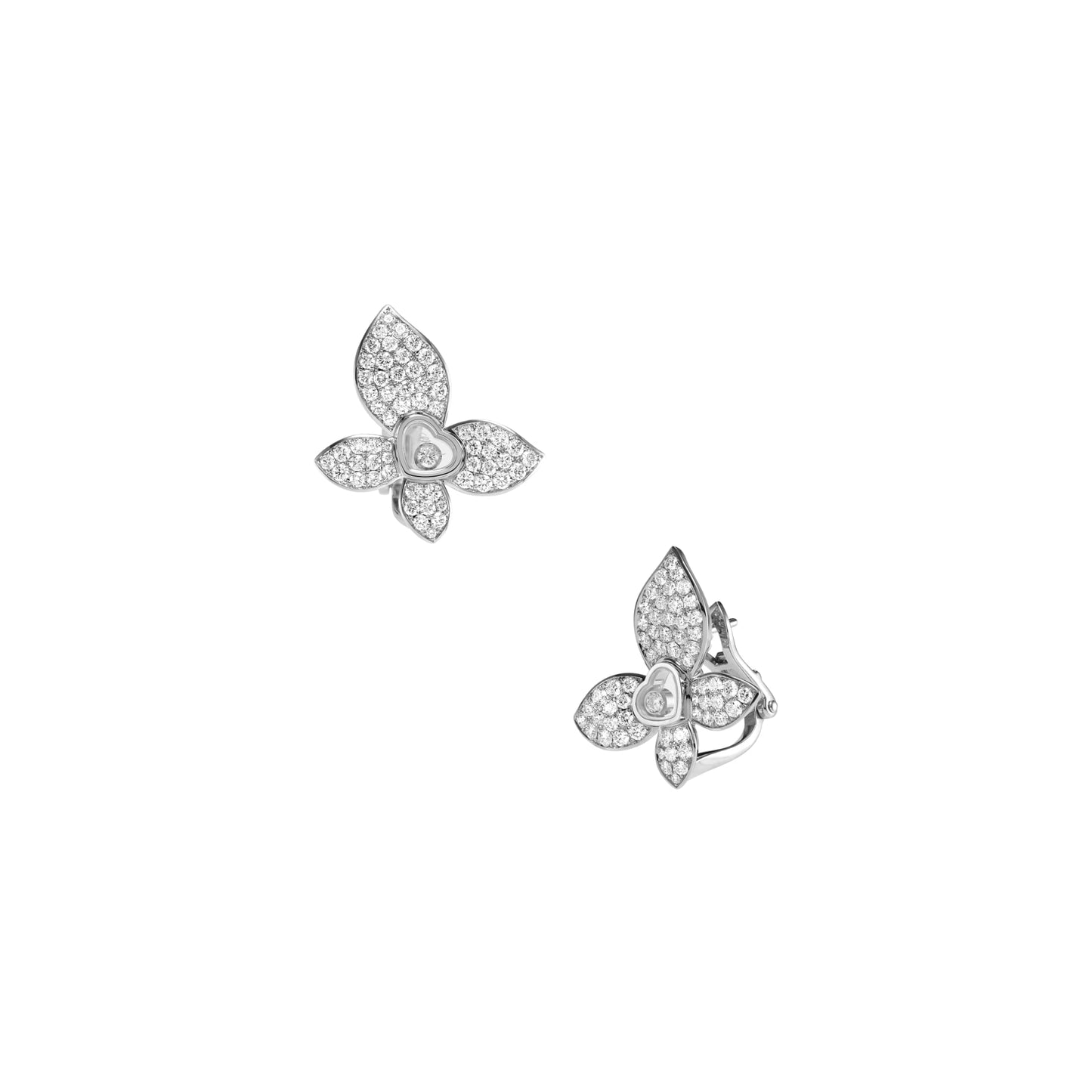 HAPPY BUTTERFLY X MARIAH CAREY EARRINGS, ETHICAL WHITE GOLD, DIAMONDS 848536-1001