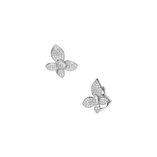 HAPPY BUTTERFLY X MARIAH CAREY EARRINGS, ETHICAL WHITE GOLD, DIAMONDS 848536-1001