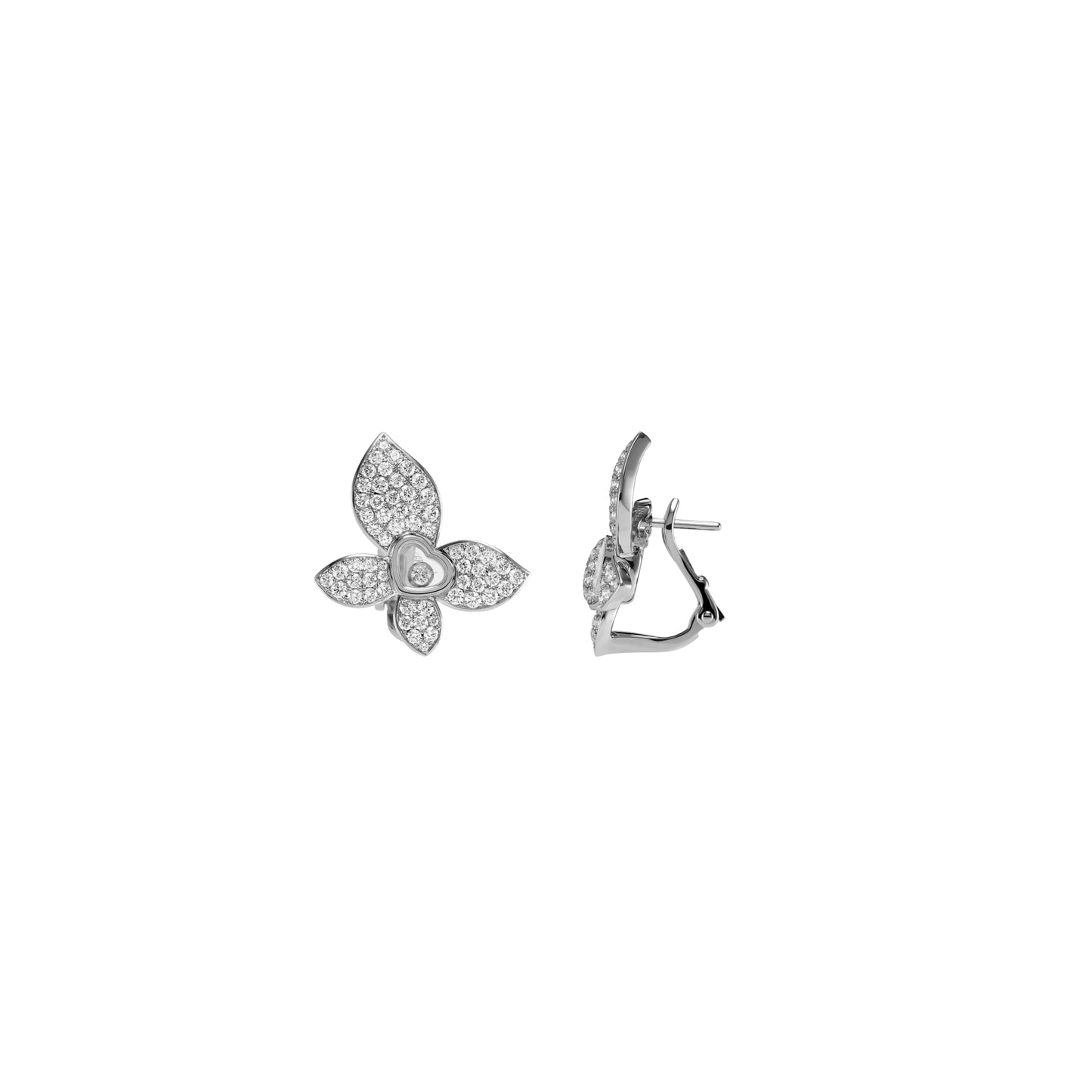 HAPPY BUTTERFLY X MARIAH CAREY EARRINGS, ETHICAL WHITE GOLD, DIAMONDS 848536-1001