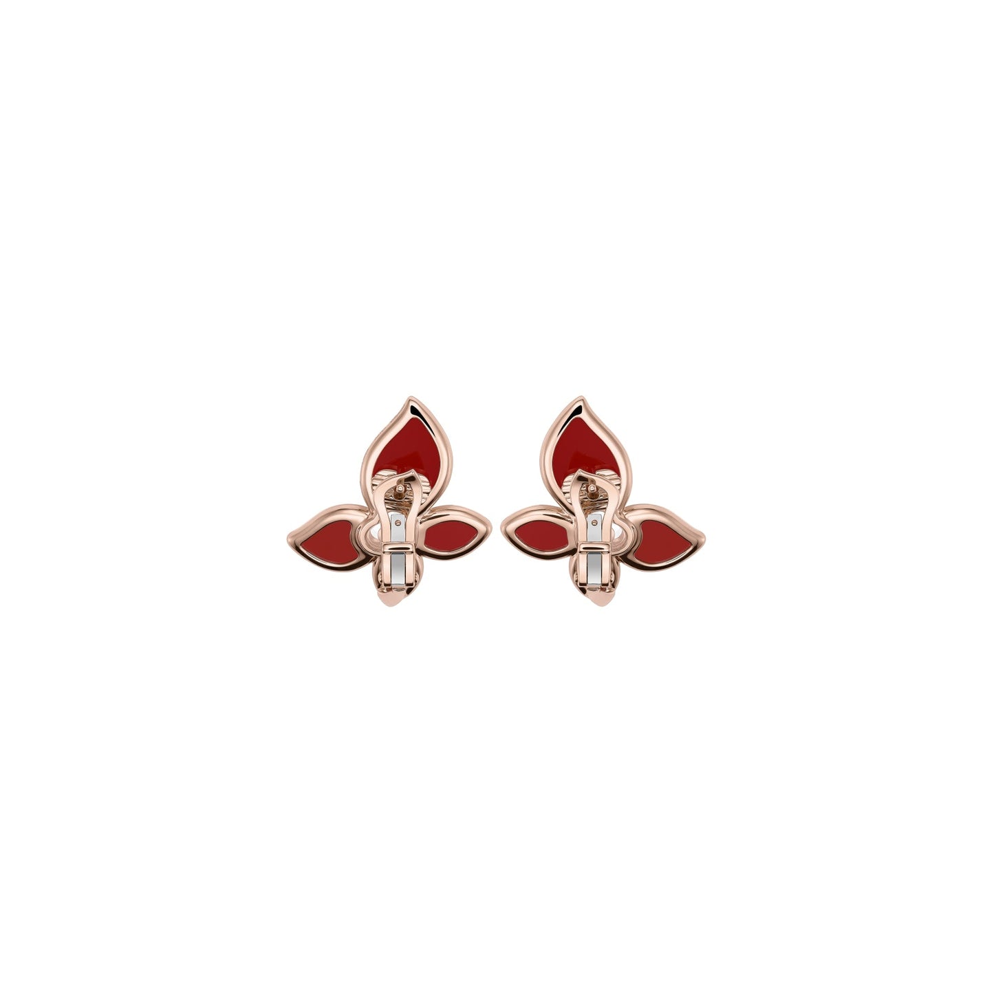 HAPPY BUTTERFLY X MARIAH CAREY EARRINGS, ETHICAL ROSE GOLD, DIAMONDS, CARNELIAN 848599-5001