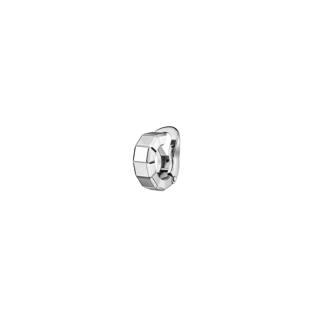 ICE CUBE SINGLE CLIP-ON, ETHICAL WHITE GOLD 849834-1001