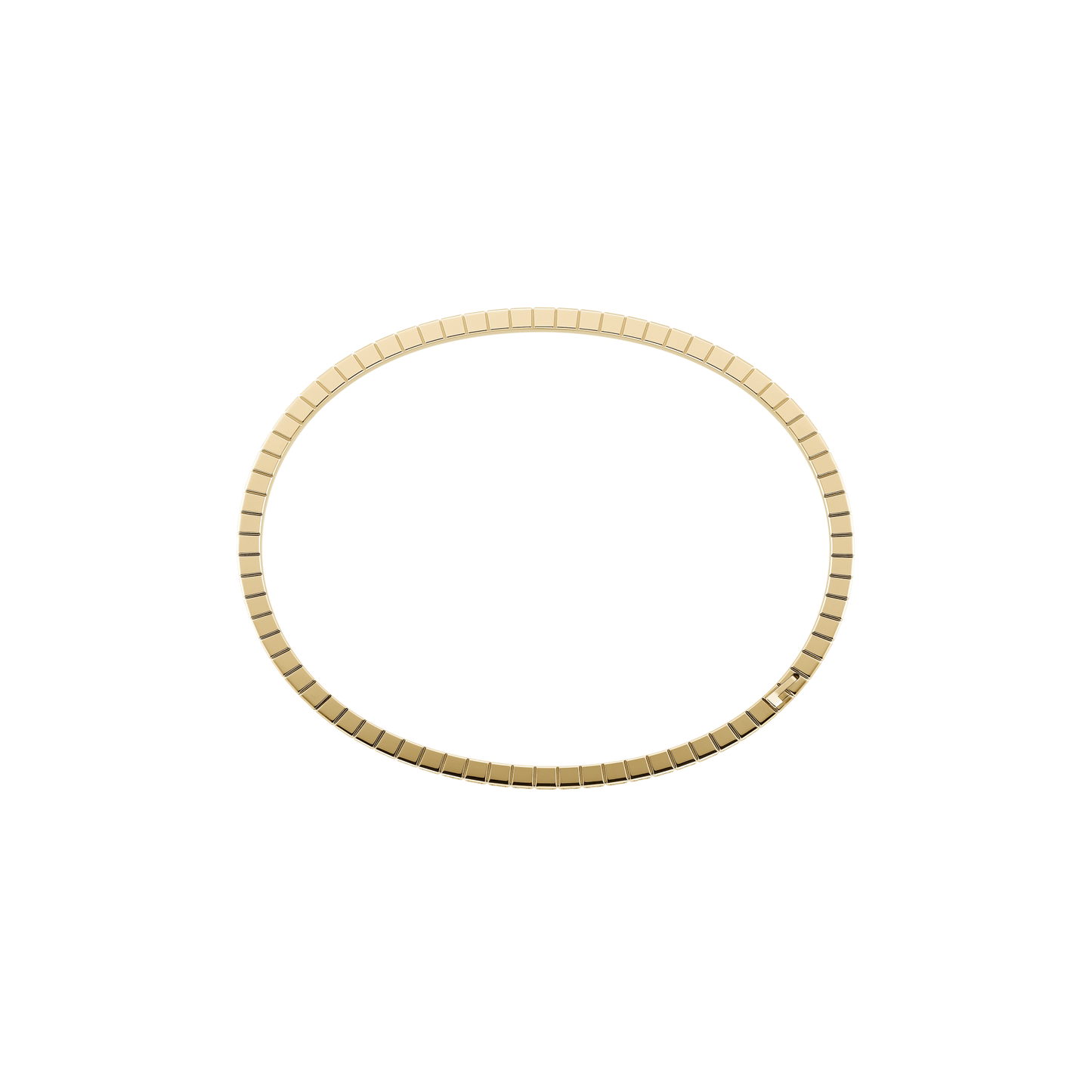 ICE CUBE BANGLE, ETHICAL YELLOW GOLD, FULL-SET DIAMONDS 857702-0012