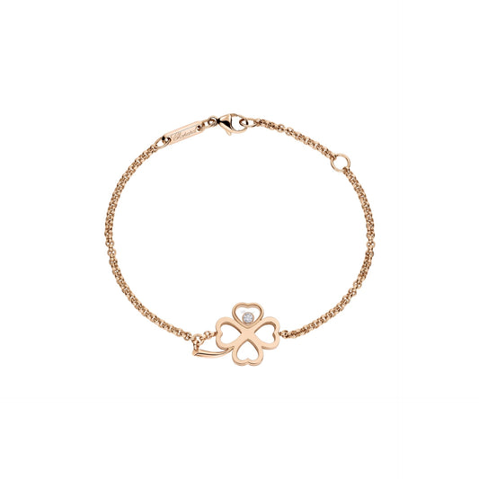 HAPPY DIAMONDS GOOD LUCK CHARMS BRACELET, ETHICAL ROSE GOLD, DIAMOND 857862-5001