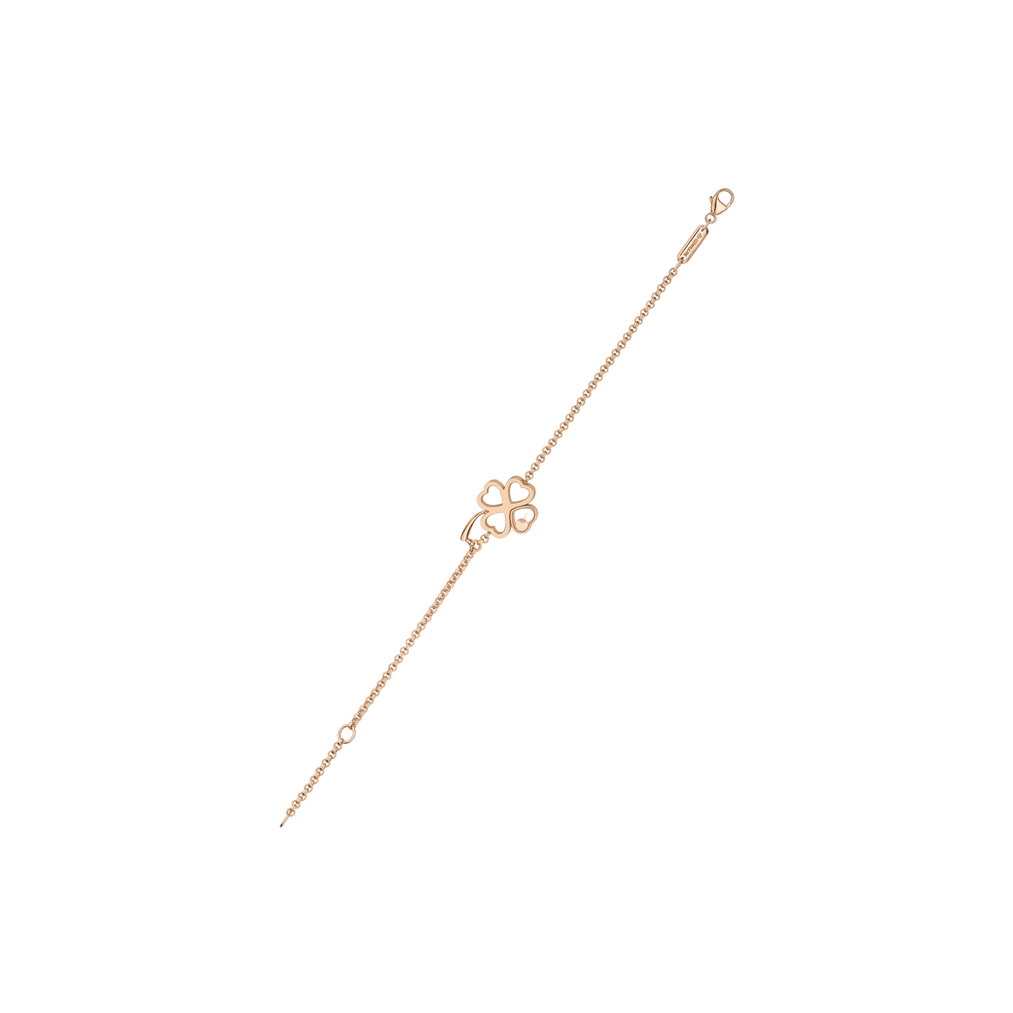 HAPPY DIAMONDS GOOD LUCK CHARMS BRACELET, ETHICAL ROSE GOLD, DIAMOND 857862-5001