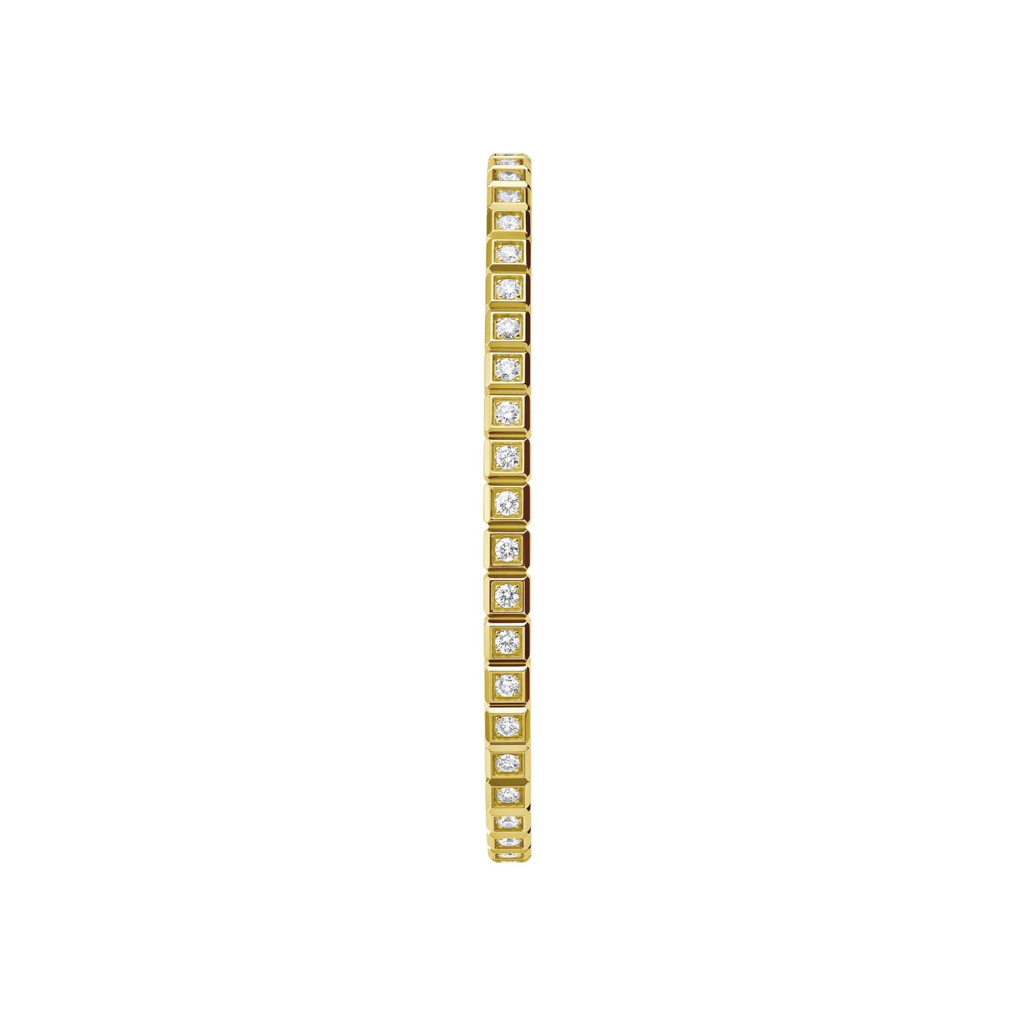 ICE CUBE BANGLE, ETHICAL YELLOW GOLD, FULL-SET DIAMONDS 858350-0007